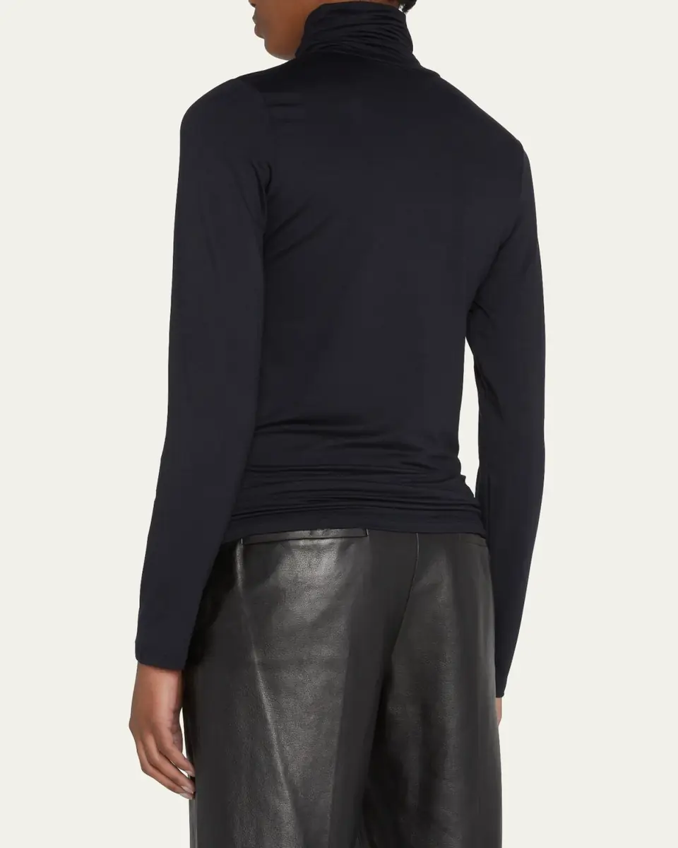 MAJESTIC FILATURES Soft Touch Long-Sleeve Turtleneck | Thumbnail 3