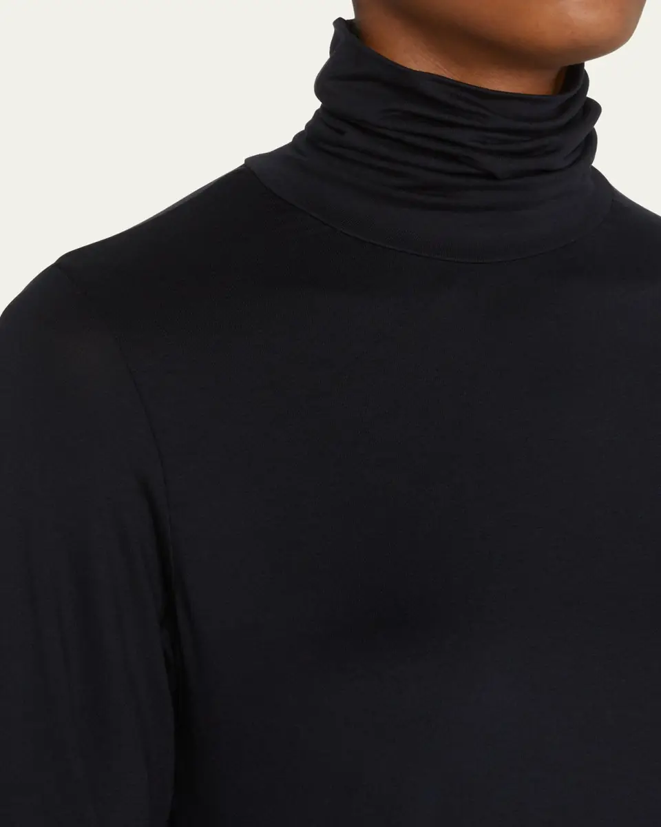 MAJESTIC FILATURES Soft Touch Long-Sleeve Turtleneck | Thumbnail 5