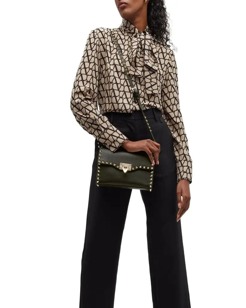 Valentino Garavani Rockstud Medium Shoulder Bag | Image 1 Valentino Garavani Rockstud Medium Shoulder Bag | Image 1