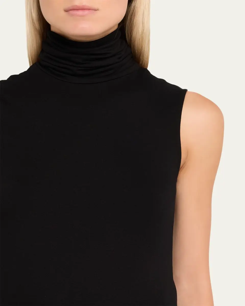 MAJESTIC FILATURES Soft Touch Viscose Sleeveless Turtleneck Top | Thumbnail 5 MAJESTIC FILATURES Soft Touch Viscose Sleeveless Turtleneck Top | Thumbnail 5