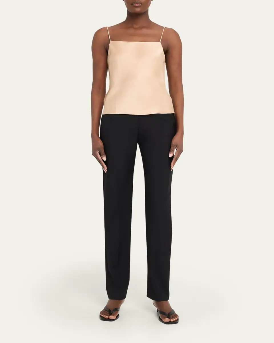 Alice + Olivia Harmon Drapey Slip Tank | Thumbnail 2