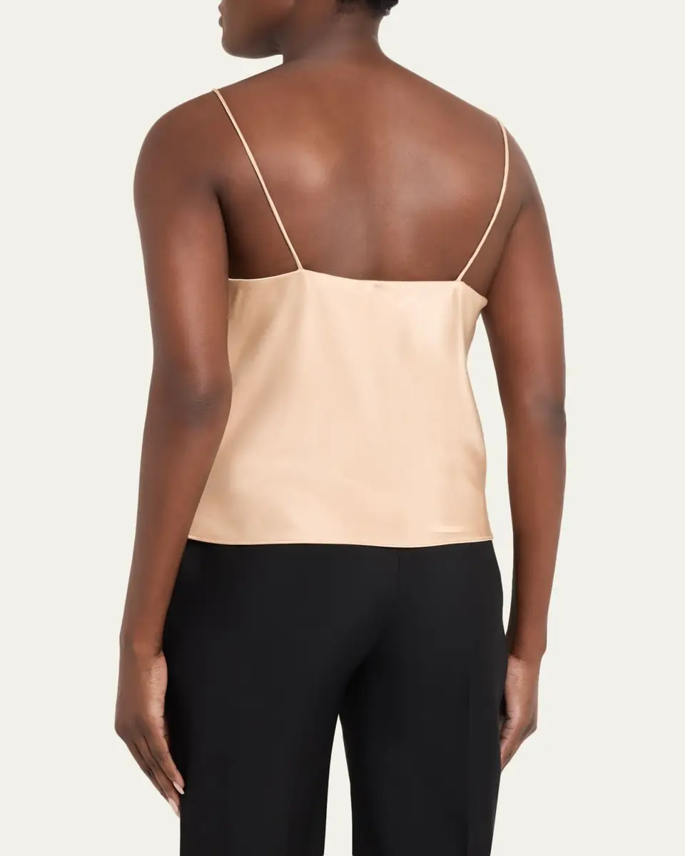 Alice + Olivia Harmon Drapey Slip Tank | Thumbnail 3