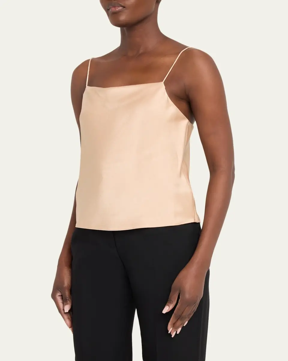 Alice + Olivia Harmon Drapey Slip Tank | Thumbnail 4