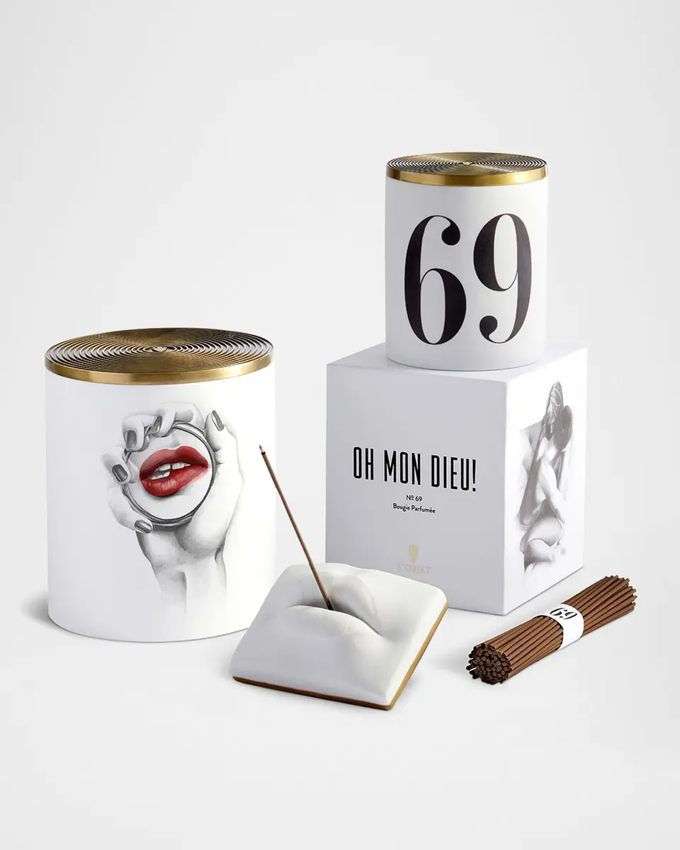 L'Objet No.69 Oh Mon Dieu Candle, 12.5 oz. | Thumbnail 2