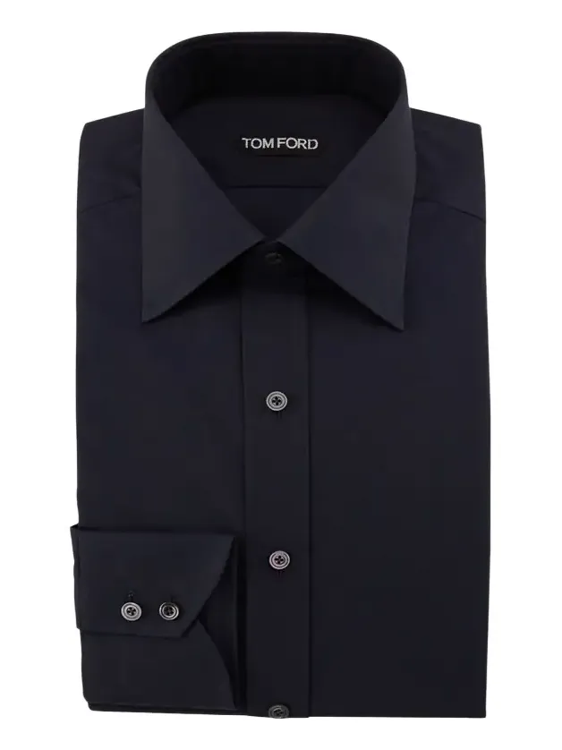 Men's Solid Dress Shirt