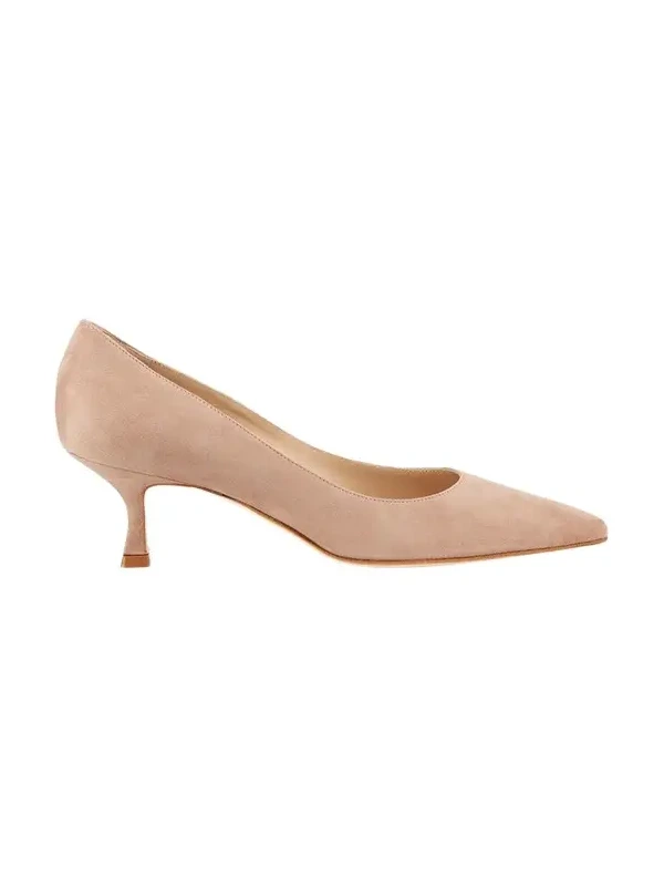 50mm Srila Suede Kitten Heel Pumps 50mm Srila Suede Kitten Heel Pumps