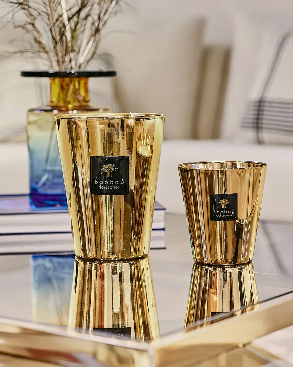 BAOBAB COLLECTION Aurum Scented Candle, 3.9" | Thumbnail 4