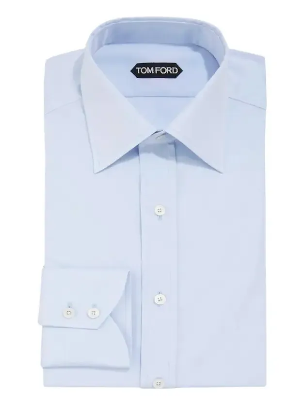 Men's Solid Poplin Dress Shirt Men's Solid Poplin Dress Shirt