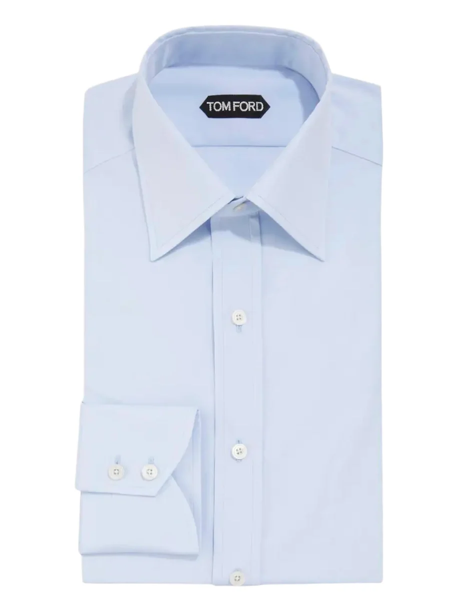 Men's Solid Poplin Dress Shirt Men's Solid Poplin Dress Shirt