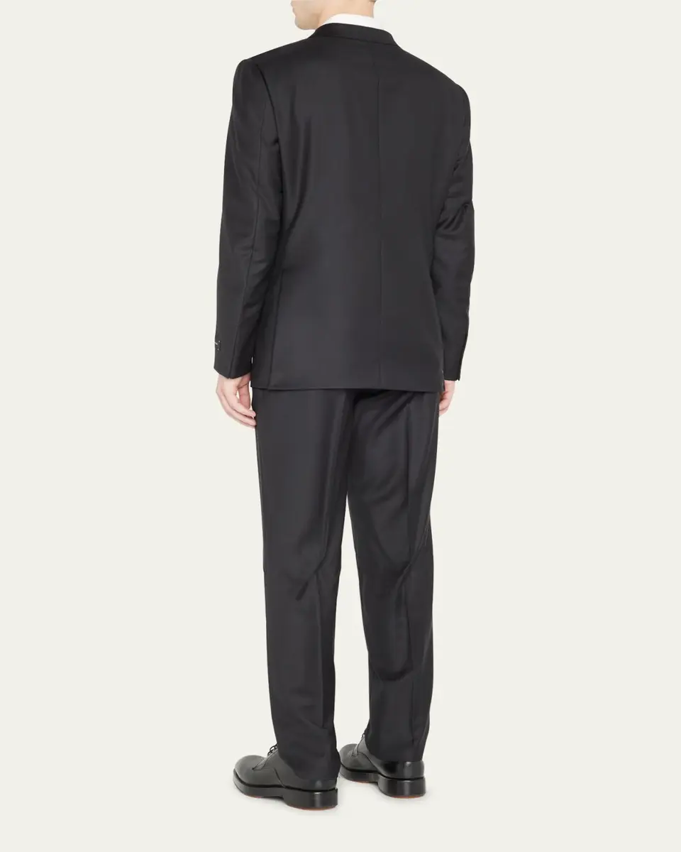 Zegna Men's Trofeo Milano Two-Piece Wool Regular-Fit Suit | Thumbnail 3 Zegna Men's Trofeo Milano Two-Piece Wool Regular-Fit Suit | Thumbnail 3