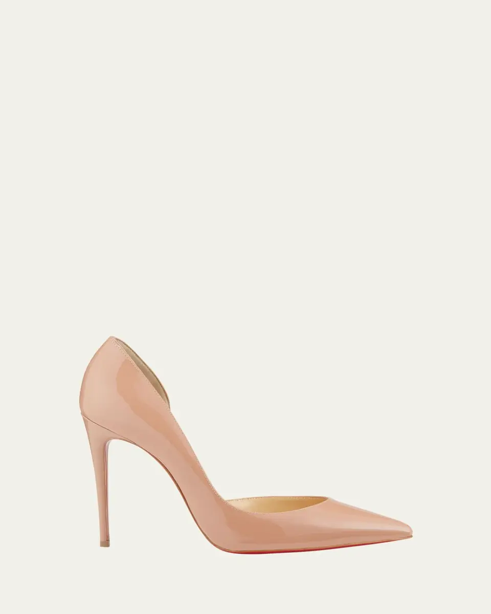 Christian Louboutin 100mm Iriza Patent Open-Side Pumps | Thumbnail 6