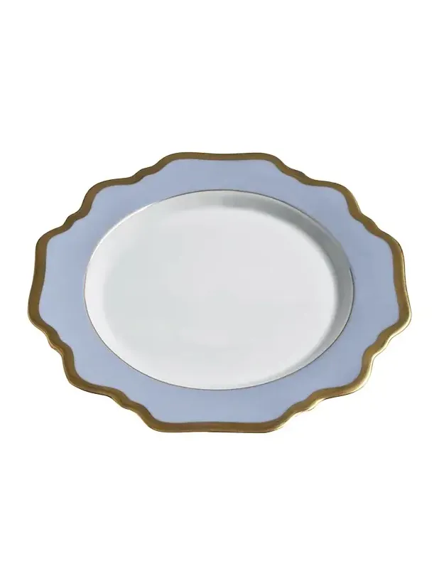 Anna Weatherley Anna's Palette Sky Blue Salad Plate