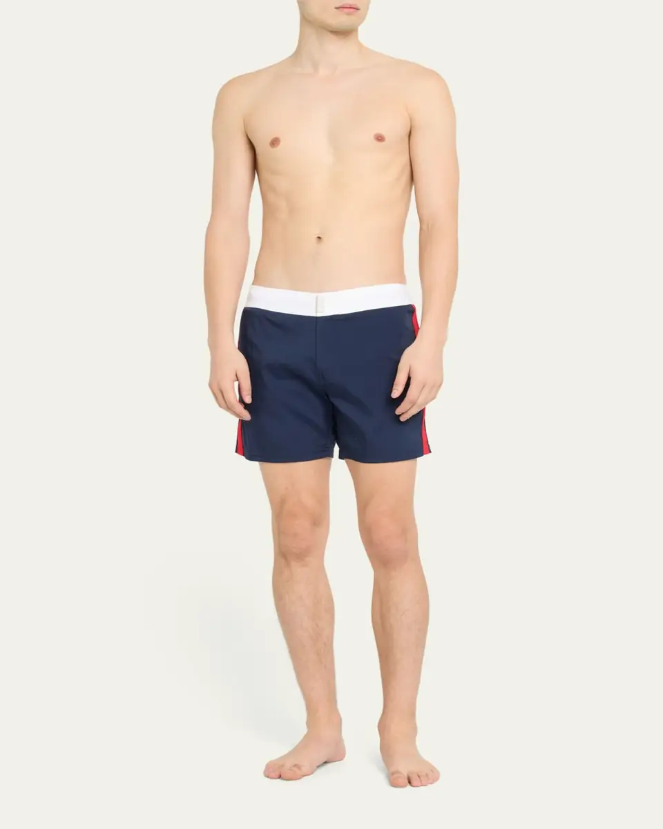 Vilebrequin Men's Merle Swim Trunks | Thumbnail 6