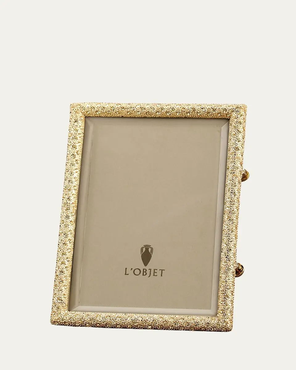 L'Objet Pave Gold 5" x 7" Picture Frame | Thumbnail 2