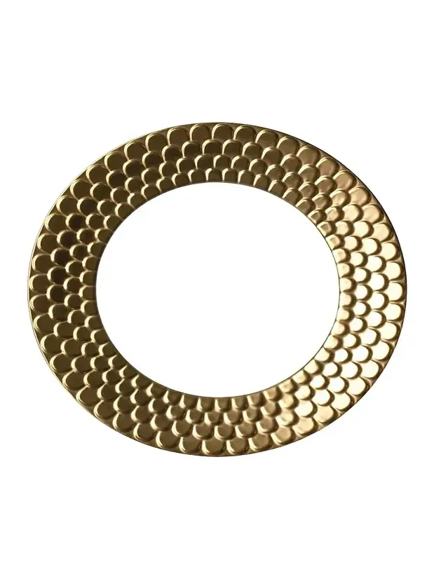 L'Objet Aegean Gold Dinner Plate