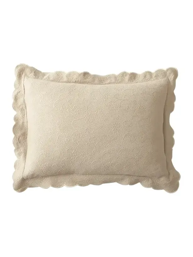 Sferra Alice King Floral Matelasse Sham