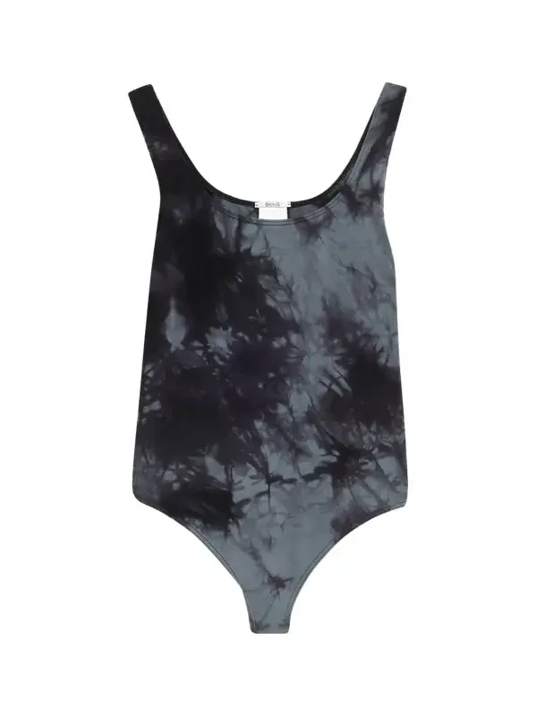 Wolford Ink Fatal Tie-Dye String Bodysuit