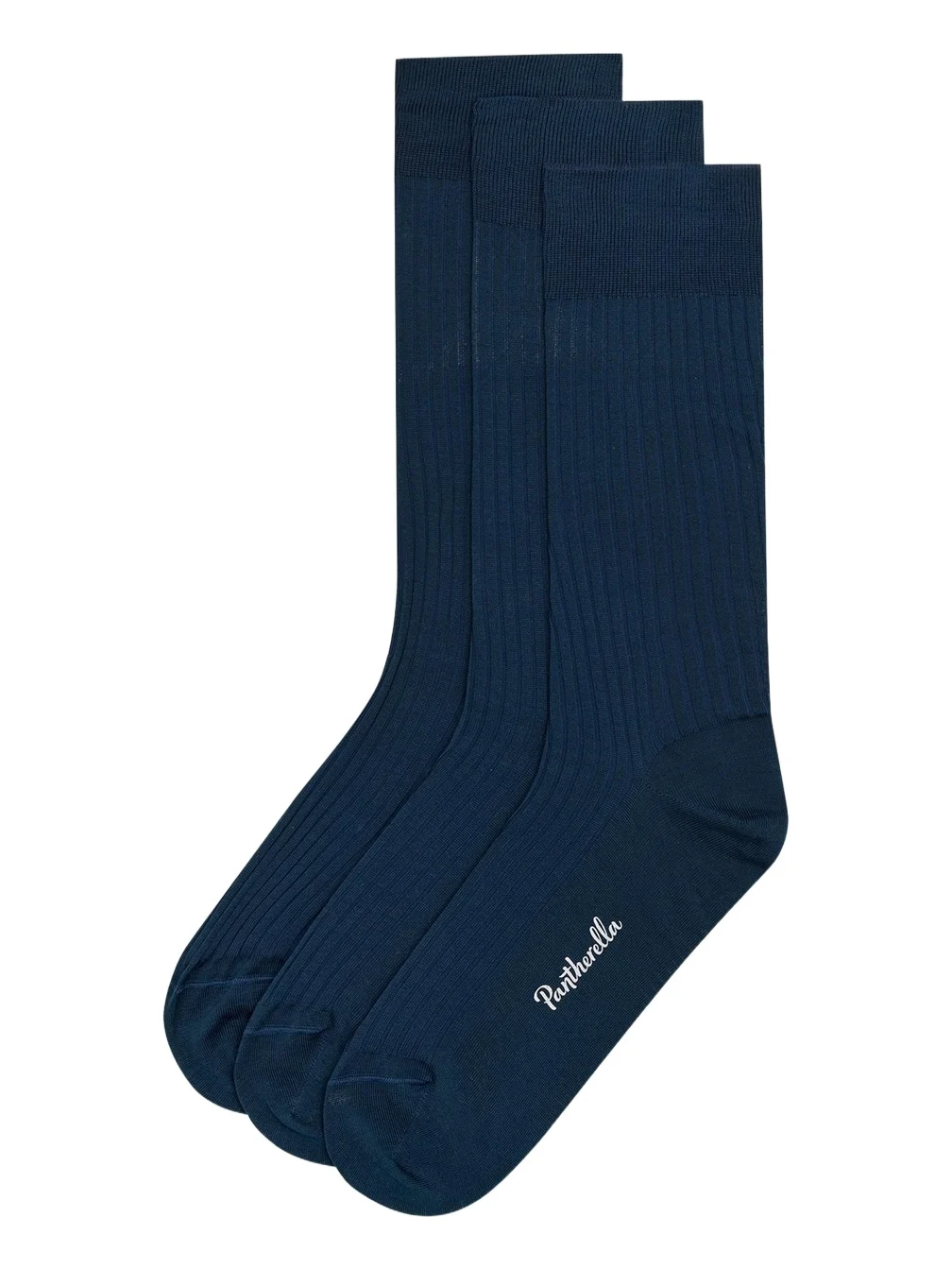 Men's Danvers Ribbed Cotton Mid-Calf Socks