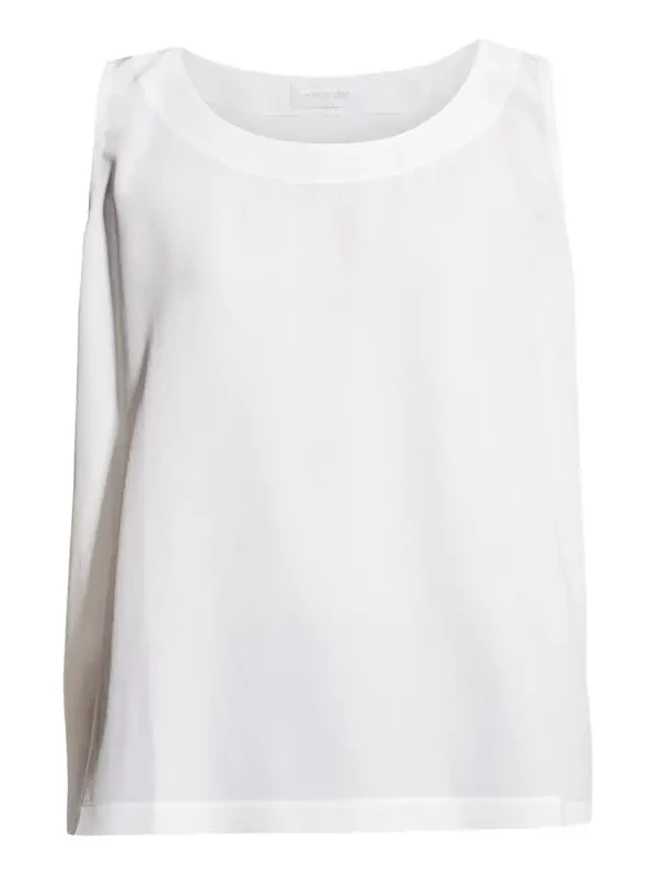 Lightweight Silk A-Line Shell