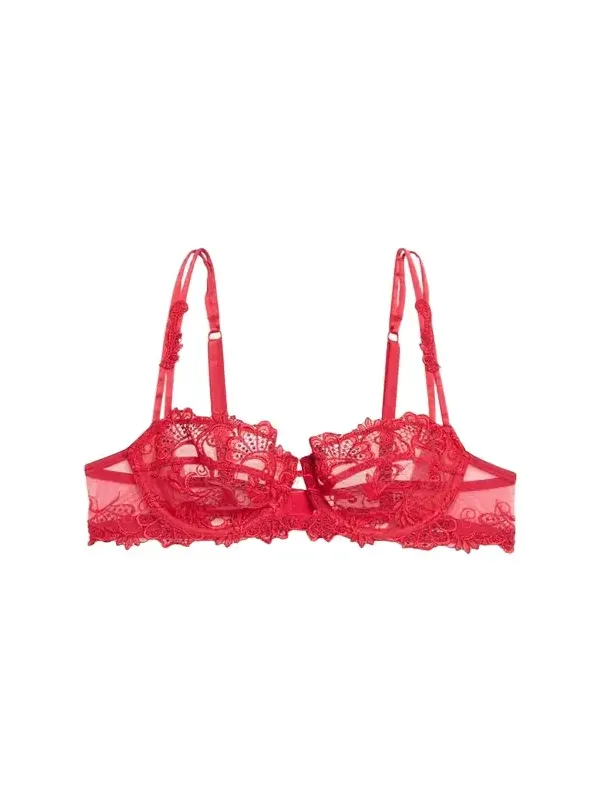 Dressing Floral Demi-Cup Bra
