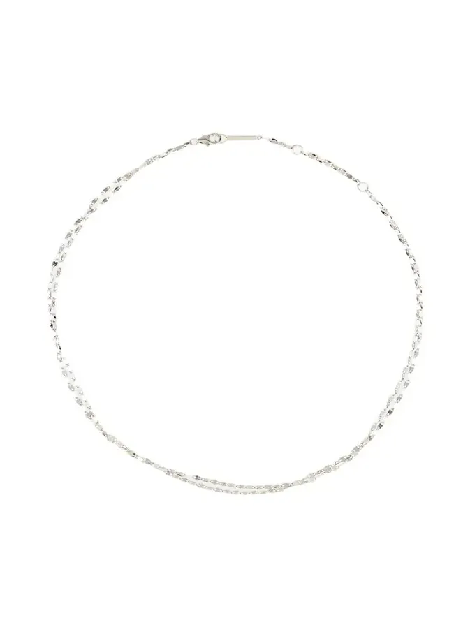 14K Gold Blake Two-Strand Choker Chain Necklace