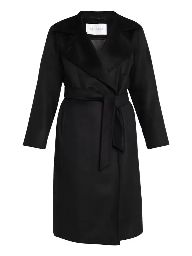 Manuela Belted Camel Hair Coat