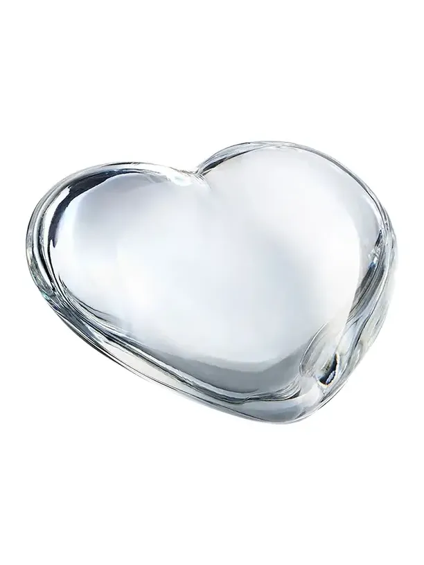 Baccarat Puffed Heart