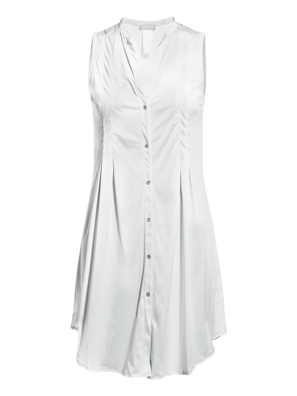 Cotton Deluxe Sleeveless Shirtwaist Nightgown Cotton Deluxe Sleeveless Shirtwaist Nightgown