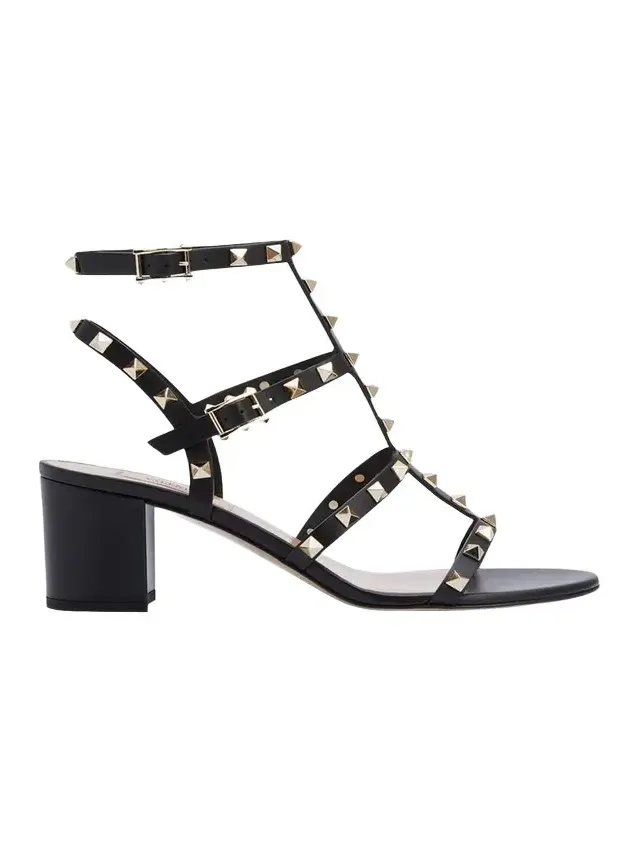Rockstud Leather 60mm City Sandals Rockstud Leather 60mm City Sandals