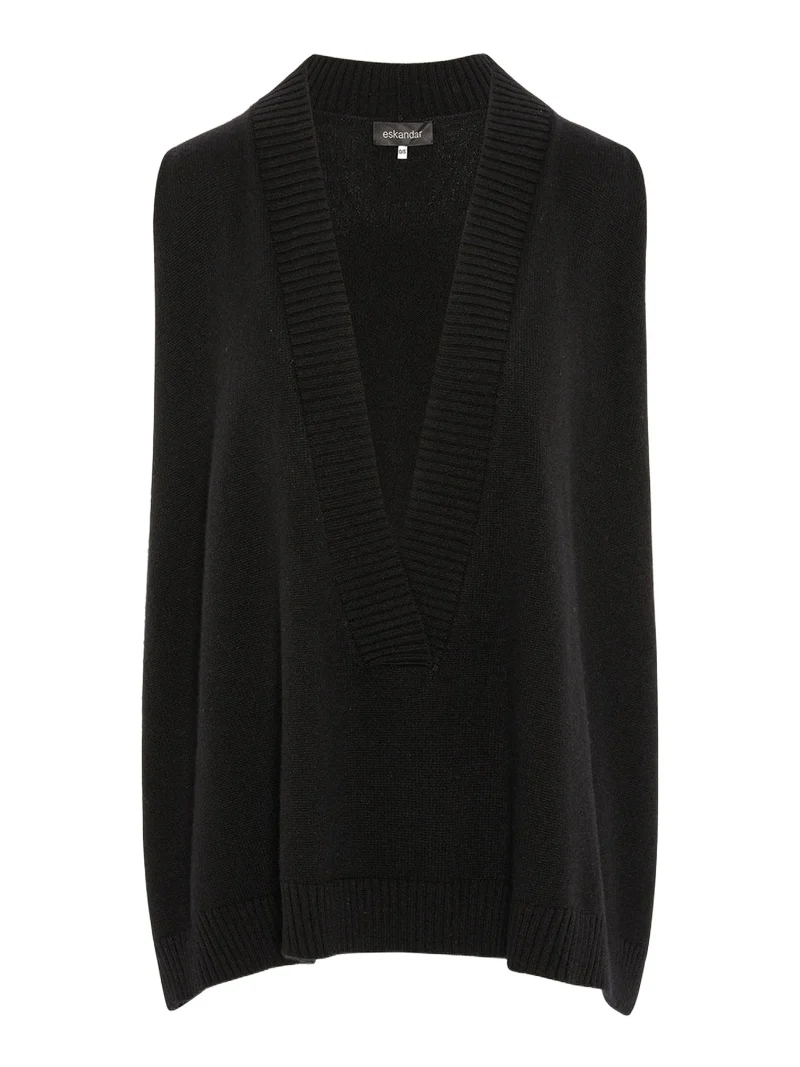 Deep V-Neck Cashmere Vest Deep V-Neck Cashmere Vest