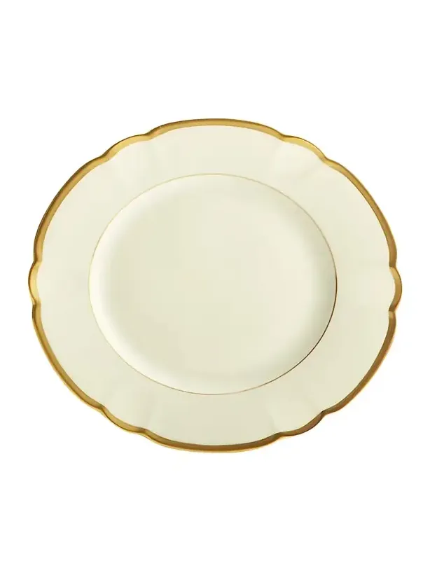Haviland & Parlon Colette Gold Salad/Dessert Plate