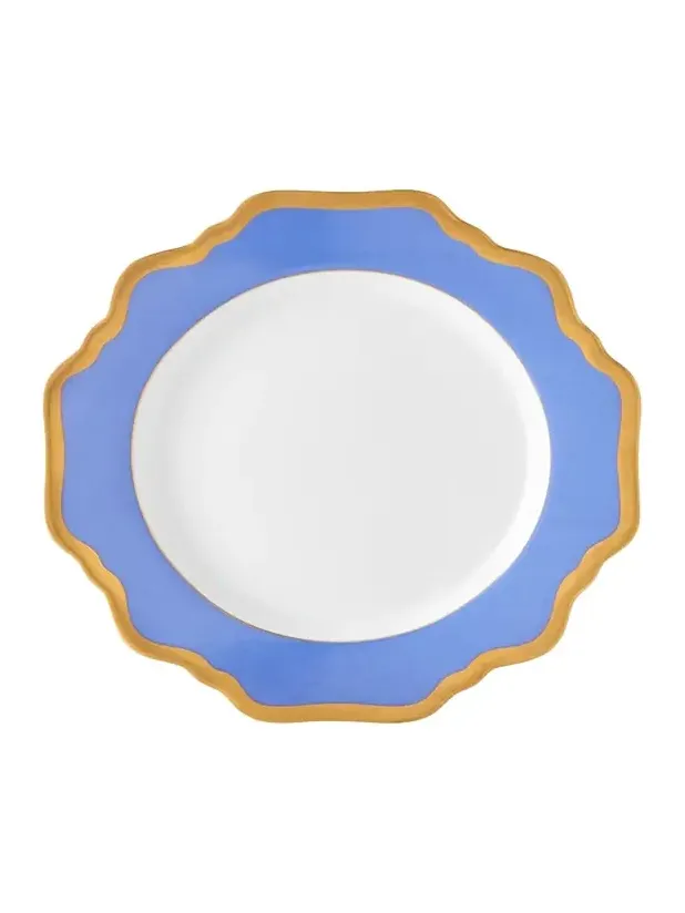 Anna Weatherley Indigo Rimmed Bread & Butter Plate