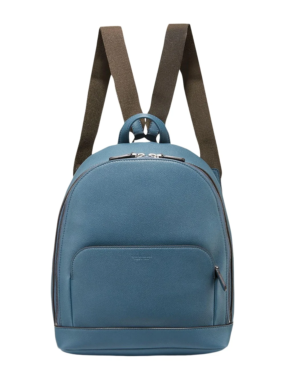 Giorgio Armani Men's Tumbled Calf Leather Backpack