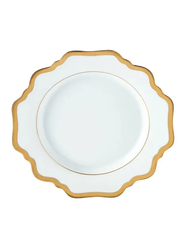 Anna Weatherley "Antique White with Gold" Bread & Butter Plate