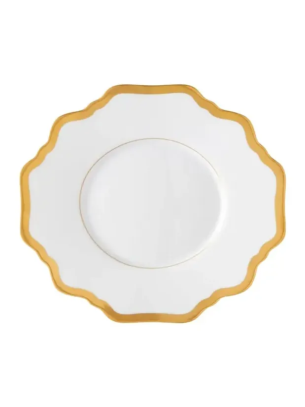 Anna Weatherley 22K Gold Rimmed Saucer