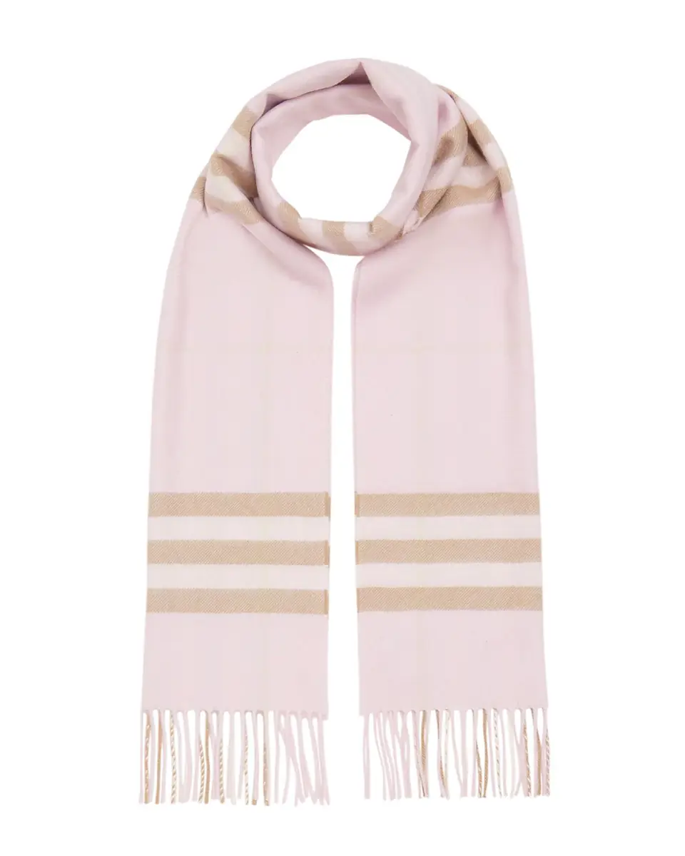 Burberry Giant Check Cashmere Scarf | Thumbnail 6