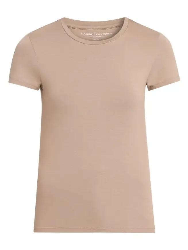 Soft Touch Short-Sleeve Crewneck T-Shirt