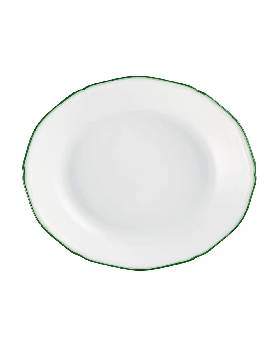 Raynaud Touraine Double Filet Green Coupe Soup Bowl | Thumbnail 2