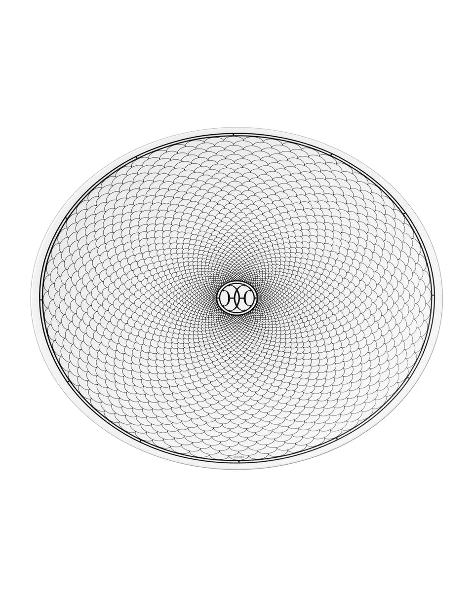 HERMÈS H Deco American Dinner Plate | Thumbnail 2
