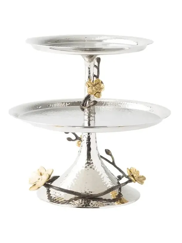Michael Aram Gold Orchid Two-Tier Etagere