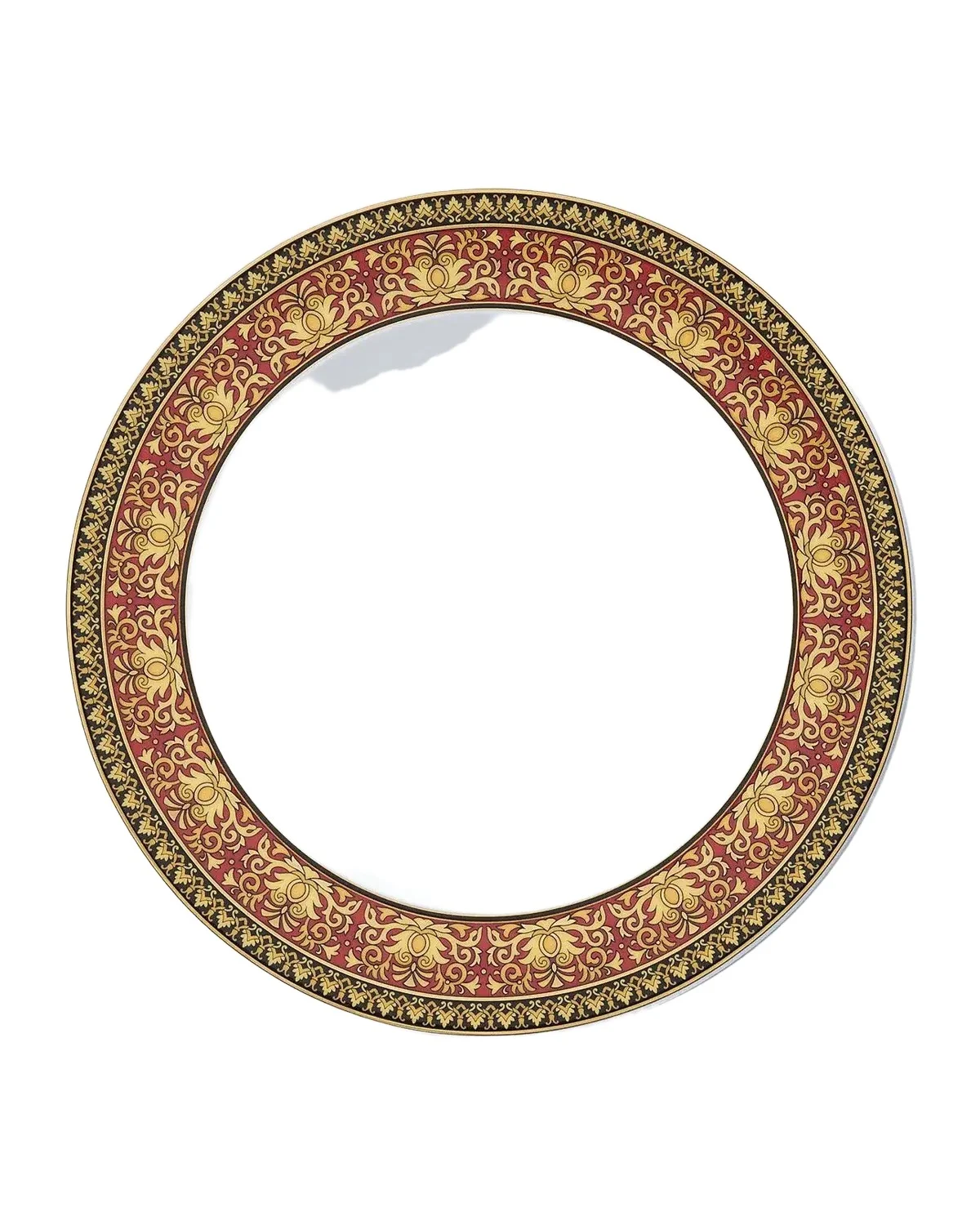 Versace Medusa Red Rim Soup Bowl