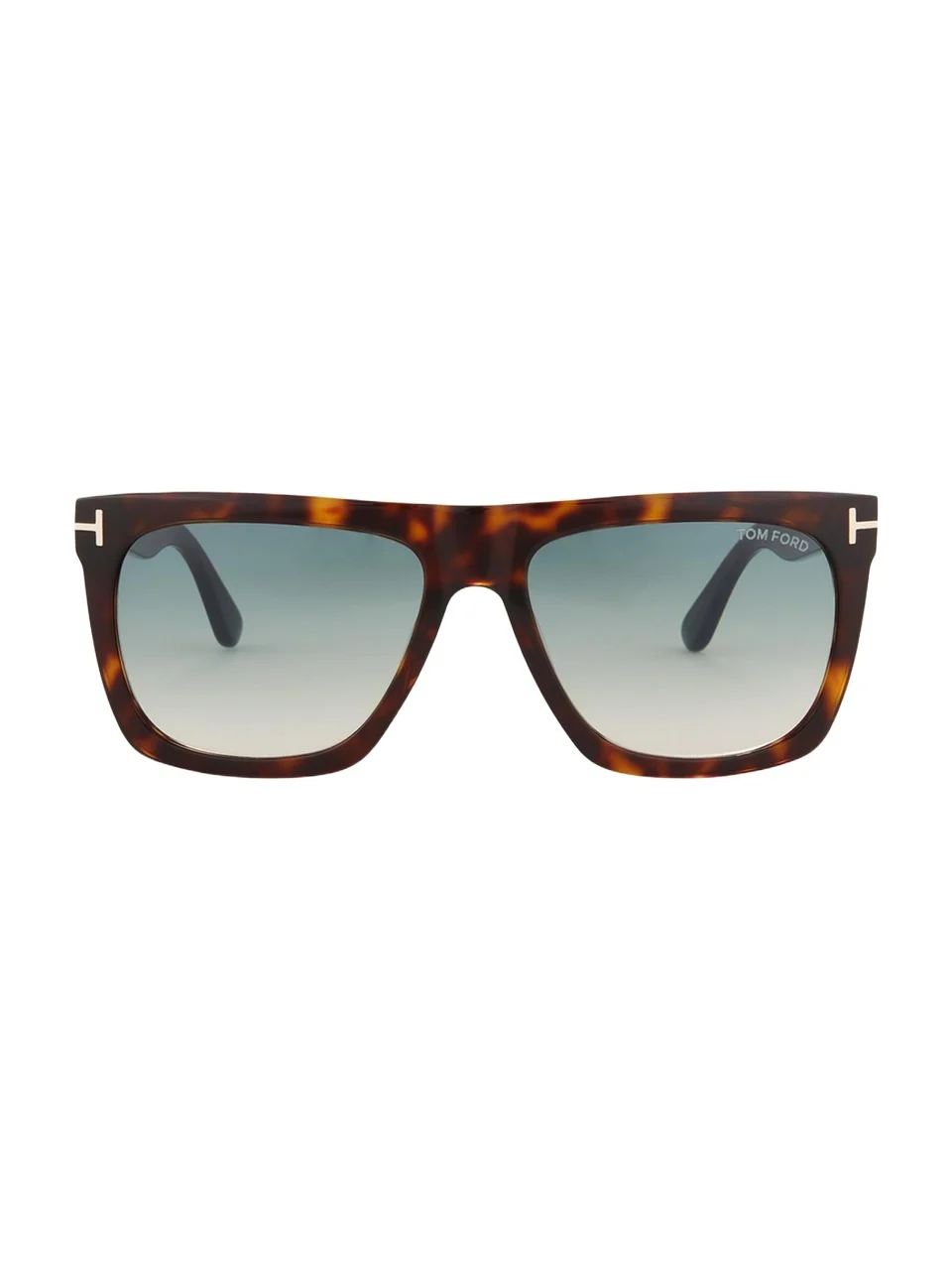 Morgan Thick Square Acetate Sunglasses, Tortoiseshell
