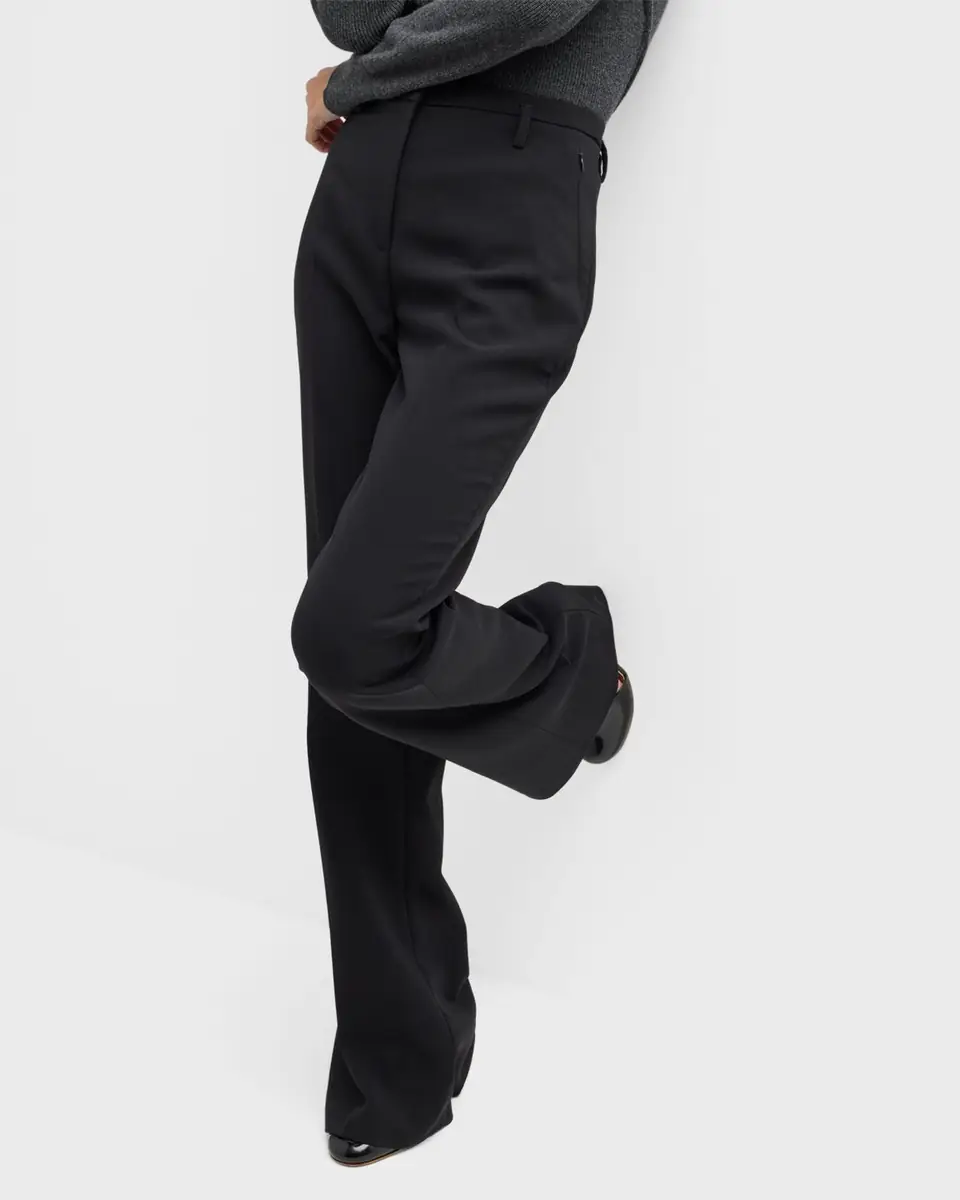 Akris Farrah Boot-Cut Mid-Rise Wool Pants | Thumbnail 22 Akris Farrah Boot-Cut Mid-Rise Wool Pants | Thumbnail 22