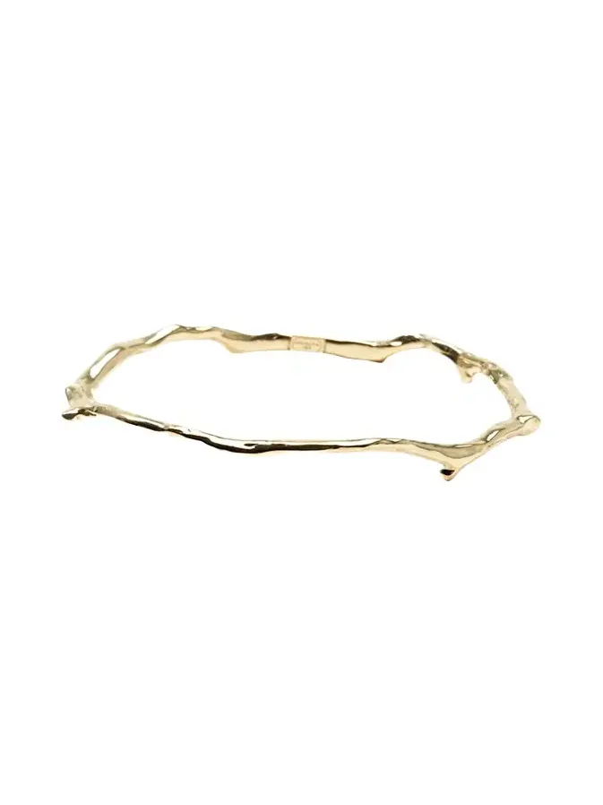 Reef Bangle in 18K Gold