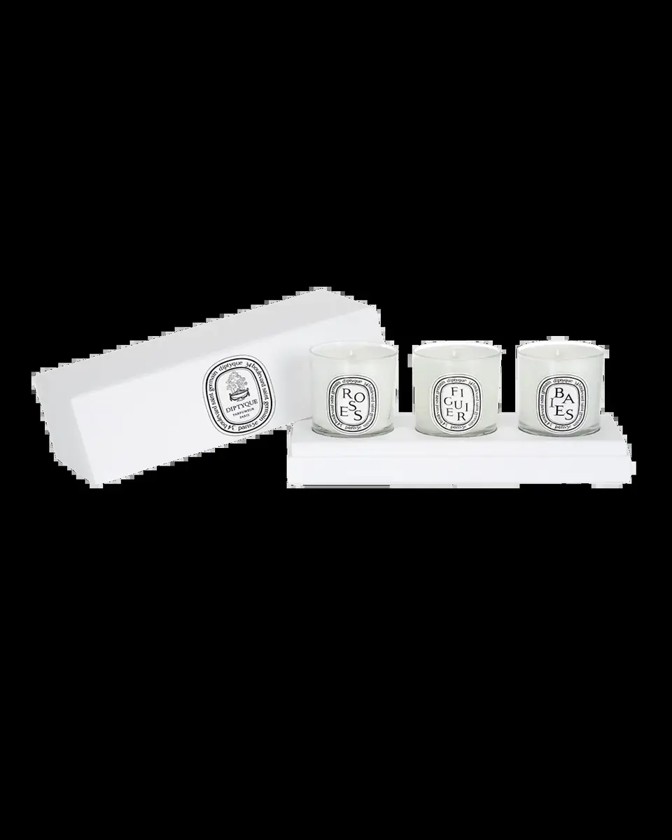 Diptyque Mini Baies (Berries), Figuier (Fig) & Roses Candle Discovery Set, 3 x 2.4 oz. | Thumbnail 2 Diptyque Mini Baies (Berries), Figuier (Fig) & Roses Candle Discovery Set, 3 x 2.4 oz. | Thumbnail 2