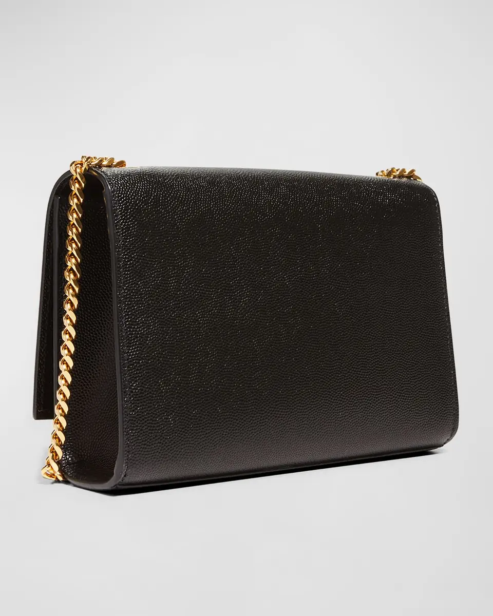Saint Laurent Kate Small YSL Crossbody Bag in Grained Leather | Thumbnail 3 Saint Laurent Kate Small YSL Crossbody Bag in Grained Leather | Thumbnail 3