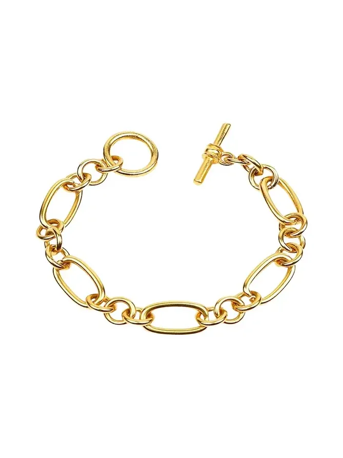 Oval-Link Chain Bracelet