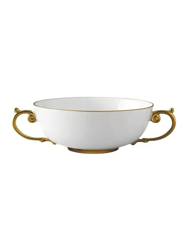 L'Objet Aegean Gold Pasta/Soup Bowl