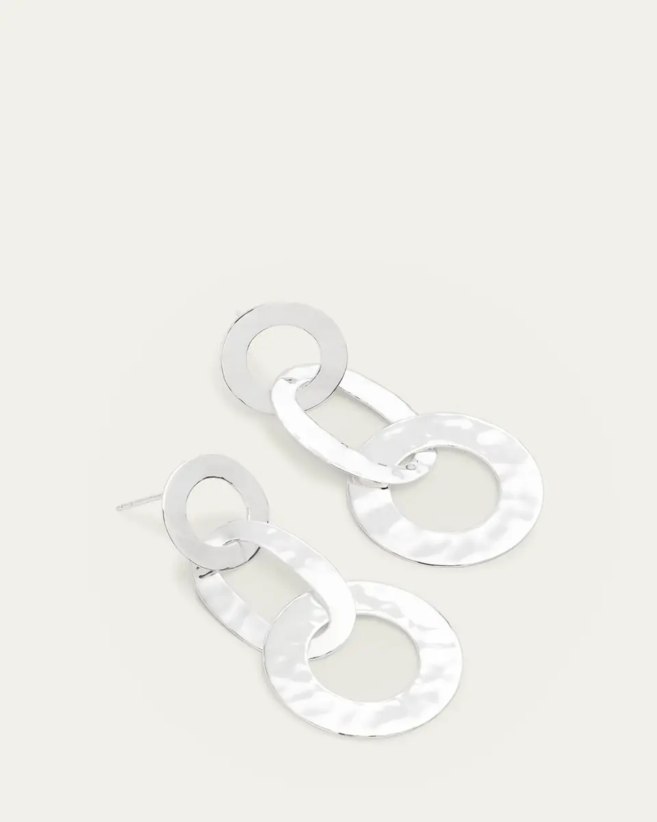 Ippolita Roma Links Post Earrings in Sterling Silver | Thumbnail 3