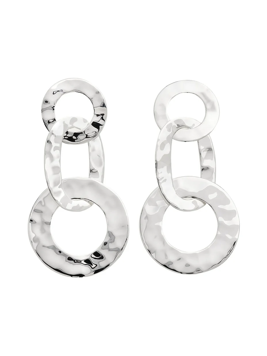 Ippolita Roma Links Post Earrings in Sterling Silver